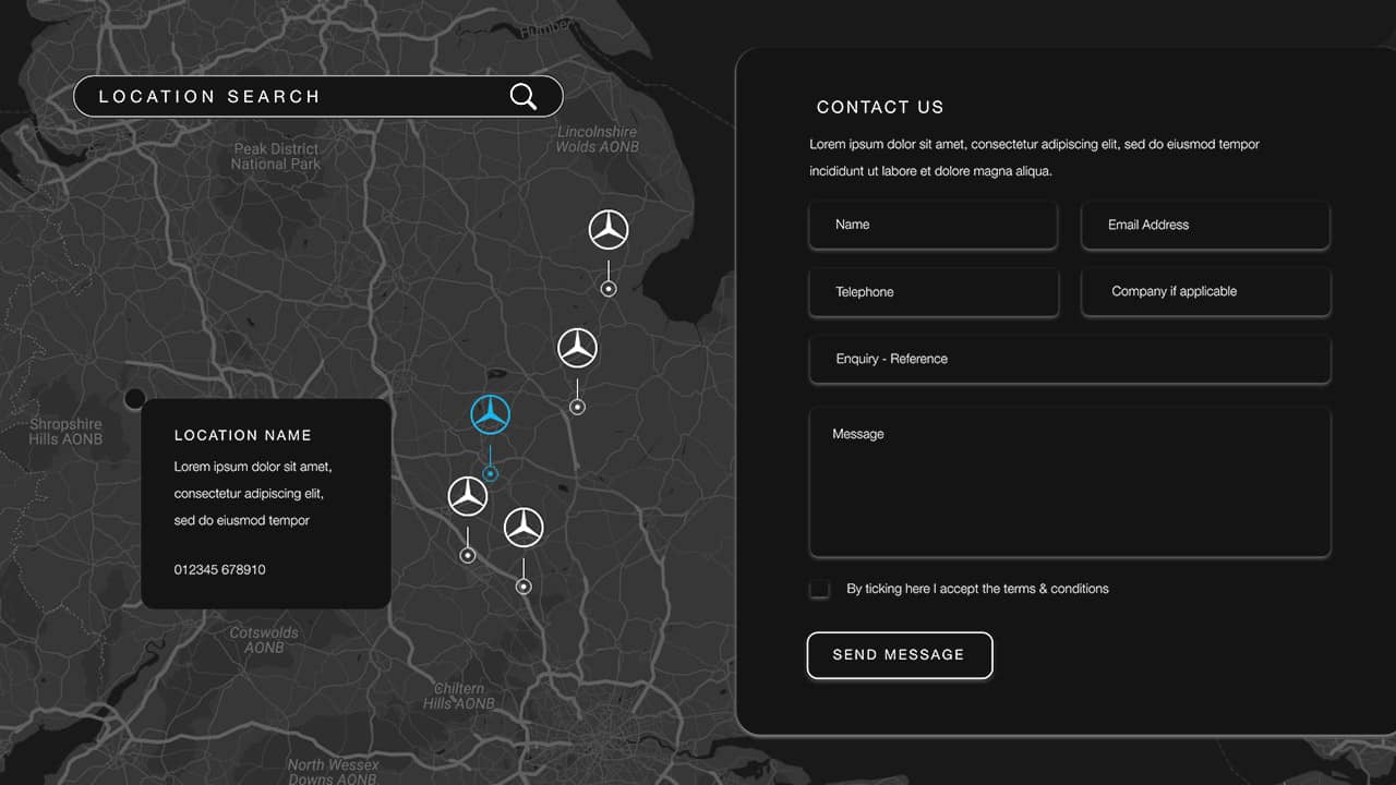 Intercounty Contact Us Wireframe